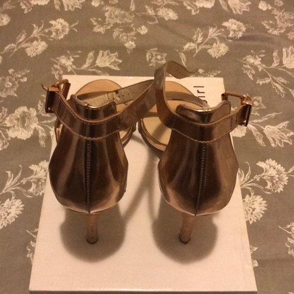 Rose Gold Madden Girl Sandal ( Heel) - Picture 3 of 3